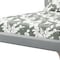 Homeroots Gray Solid Wood Queen Upholstered Linen Bed Frame with Nailhead Trim 333308 - alternate 3