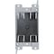 Unbranded 1-Gang PVC Molded Old Work Wall Electrical Box 14 Cu.'' BCJ-006 - alternate 1