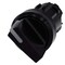 Siemens Illuminable selector switch, 22 mm, round, plastic, black, Selector 3SU1002-2BC10-0AA0 - alternate 1
