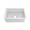 Whitehaus Collection Undermount/Drop-in Fireclay Kitchen Sinks, Stainless Steel Grid Included WHUF2819 - alternate 1