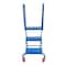 5Seconds Brand 3 Step High quality steel, Lock-N-Stock Folding Ladder, 350 lbs, Blue 555113 - alternate 1