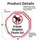 Signmission A Good Neighbor Cleans Up!, 4 inch X 4 inch, Vinyl Decal, 2PK OC-D-2PACK-4-17 - alternate 4