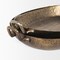 Homeroots Set of Two Gold Oval Metal Handmade Serving Tray With Handles 609097 - alternate 3
