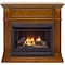 Bluegrass Living Vent Free Natural Gas Fireplace System, 26,000 BTU, Remote Control, Apple Spice Finish B300RTN-4-AS - alternate 1
