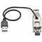 Startech.Com GIGABIT FIBER TO RJ45 ETHERNET MEDIA CONVERTER DONGLE, OPTICAL SINGLEMODE 10KM/M D01ML55U-FIBER-MEDIA - alternate 2