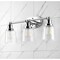 Jonathan Y Beverly 22.5" 3-Light Iron/Seeded Glass Classic Cottage LED Vanity Light, Chrome JYL7532A - alternate 4