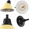 Jonathan Y Croydon 9.63" 1-Light Farmhouse Industrial Iron LED Gooseneck Arm Outdoor Sconce, Matte Yellow JYL7612H - alternate 3