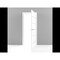 Sartodoors Solid French Door 18 x 80in, Cognac Oak W/ Frosted Glass, Single Regular Panel Frame Trims Handle QUADRO4445ID-AKA-18 - alternate 5