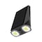 Beyond Solar MANTIS, Solar Security Light, 1.3 Watt, 800 Lumens, 4000K, Li-ion battery, IP44, ABS 790116 - alternate 1