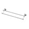 Gatco Tavern 24"  Double Towel Bar Satin Nickel 4024 - alternate 2