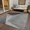 Homeroots 10' X 14' Taupe Beige And Gray Abstract Washable Indoor Outdoor Area Rug 582877 - alternate 3