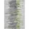 Homeroots 10' X 14' Green And Silver Abstract Washable Indoor Outdoor Area Rug 582391 - alternate 5