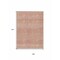 Homeroots 9' X 12' Salmon And Ivory Chevron Washable Indoor Outdoor Area Rug 612296 - alternate 4