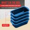 Bakken- Swiss Blue Marble Nonstick Loaf Pans Set of 4, 11in, Carbon Steel, Oven Safe to 450 DegF, Dishwasher Safe BKLOAFBL4 - alternate 4