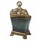 Homeroots 6" Green Polyresin Desk Organizer 469197 - alternate 2