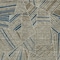 Homeroots 10' X 14' Taupe Blue And Beige Geometric Washable Indoor Outdoor Area Rug 594820 - alternate 3