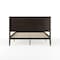 Martha Stewart Corbin Queen Size Solid Wood Platform Bed w/Wooden Headboard and Footboard, Dark Brown MG-090026-Q-DKBRN-MS - alternate 6