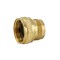 Proline Series Brass 3/4-in FHT x 1/2-in FIP Swivel Adapter GH-660B - alternate 1
