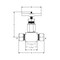 Hoke 2219 Series - Severe Service Needle Valves, 1/4in FNPT x 1/4in FNPT, 6000 PSI 2219F4Y - alternate 3