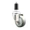 Service Caster 3.5 Inch 316SS Gray Polyurethane Wheel Swivel 1-3/8 Inch Expanding Stem Caster SCC-SS316EX20S3514-PPUB-138 - alternate 1