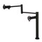 Kingston Brass Deck Mount Pot Filler Faucet with Knurled Handle, Matte Black KS4700RKX - alternate 1