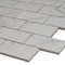 Msi Pietra Carrara SAMPLE Porcelain Mosaic Tile ZOR-PT-0461-SAM - alternate 3