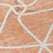 Homeroots 3' X 5' Salmon And Ivory Geometric Washable Indoor Outdoor Area Rug 612899 - alternate 5
