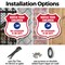 Signmission Pool Safety Shield Sign Attention Watch, 6 Inch X 6 Inch, Plastic Sign SHI-P-6-430 - alternate 3