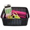 Advantus Black Plastic Weave Bins, Small, 3PK 40326 - alternate 3