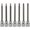 Neiko 0.375 in Dr. Extra Long Torx Bit Socket Set 10080A - alternate 6