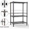 Factory 2U Wire Shelving Unit, 12inD x 18inW x 26inH, 3 Shelves, Light Duty 133 lbs Per Shelf, Grey 803961 - alternate 3