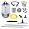 Proteam GoFit 6 PLUS, 6 qt. Backpack Vacuum w/ 15" Carpet Sidewinder Tool Kit 107709 - alternate 1
