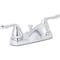 Home Impressions Polished Chrome 2-Handle Knob 4'' Centerset Bathroom Faucet with Pop-Up F512C033CP-JPA3 - alternate 1