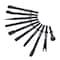 Sunex Air Hammer Chisel Standard 10 Piece Set In Portable Tool Roll ACS10 - alternate 1