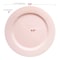 Smarty Had A Party 7.5" Matte Pink Round Disposable Plastic Appetizer/Salad Plates (120 Plates), 120PK 4857PNK-CASE - alternate 5