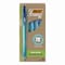 Bic Ecolutions Gel Pen, Retractable, Medium 1 mm, Blue Ink, Blue Barrel, 12PK RGLE11-BLU - alternate 1