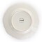 Elama Luna 16 Piece Embossed Scalloped Stoneware Dinnerware Set in White EL-LUNA16 - alternate 4