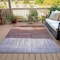 Homeroots 10' X 14' Rust And Ivory Abstract Washable Indoor Outdoor Area Rug 632058 - alternate 5