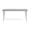 Flash Furniture Wren 60 in x 24 in Adjustable Height Activity Table, Thermal Laminate Top, Short Legs, Light Gray XU-A2460-REC-LTGRY-T-P-GG - alternate 7