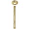Westbrass 1/2" IPS x 8" Ceiling Mounted Shower Arm W/ Flange in Polished Brass D3608A-01 - alternate 3