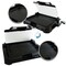 Megachef Reversible Indoor Grill and Griddle with Removable Glass Lid MCG-106 - alternate 3