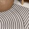 Jonathan Y Arielle Mid-Century Modern Curve Stripe Reversible Washable Dark Gray/Cream 4ft x 6ft Area Rug SVH109A-4 - alternate 3
