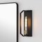 Jonathan Y Chloe 4.8 in. 1-Light Bohemian Farmhouse Iron LED Sconce, Black/Brass Gold JYL9916B - alternate 4