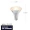 Bulbrite 75-Watt Equivalent Dimmable Flood PAR30LN Medium E26 LED Light Bulb, 2700K, 6PK 861780 - alternate 3