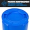 Magnum Tool 55 Gallon Trash Can, High-Vis Blue, Construction Grade, Heavy Duty Plastic, 5PK CMTC-C000-55B05 - alternate 5