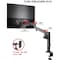 Siig HEAVY DUTY MULTI-ADJUSTABLE ARTICULATING MONITOR ARM - SUPPORTS UP TO 14-INCH TO CE-MT3G11-S1 - alternate 4