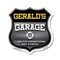 Signmission Gerald's Garage I Can Fix Everything But Stupid, 6 Inch X 6 Inch, Plastic Sign SHI-P-6-490-GERALD - alternate 1
