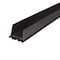 M-D Building Products 36 in. Brown Vinyl DENY U-Shape Slide-On Under Door Seal 40718 - alternate 1
