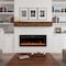 Northwest 50in Wall Mounted Electric Fireplace Recessed Heater with Front Vent, Remote, LED Flames 80-EFFV-5 - alternate 1
