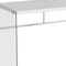 Homeroots 48" White and Clear Computer Desk 333411 - alternate 4